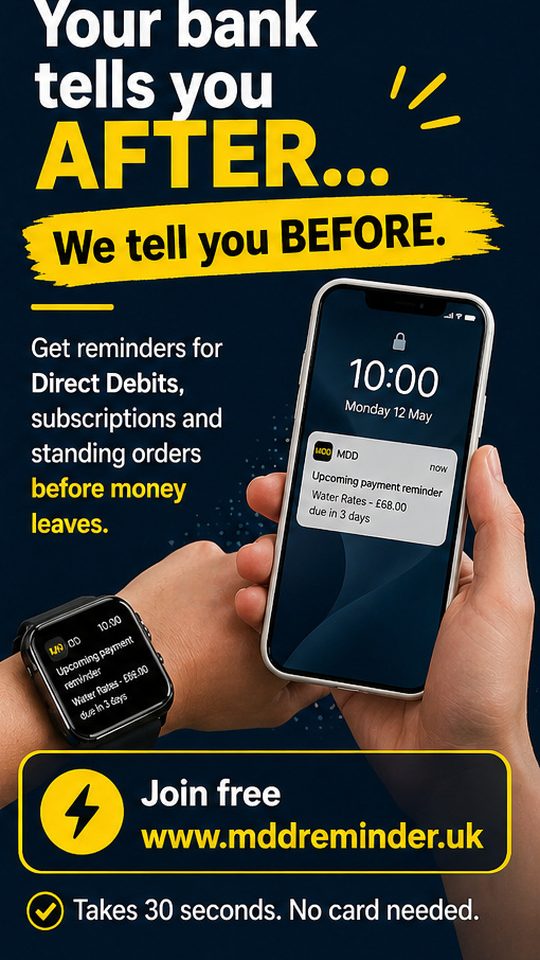 Your bank tells you AFTER. We tell you BEFORE.