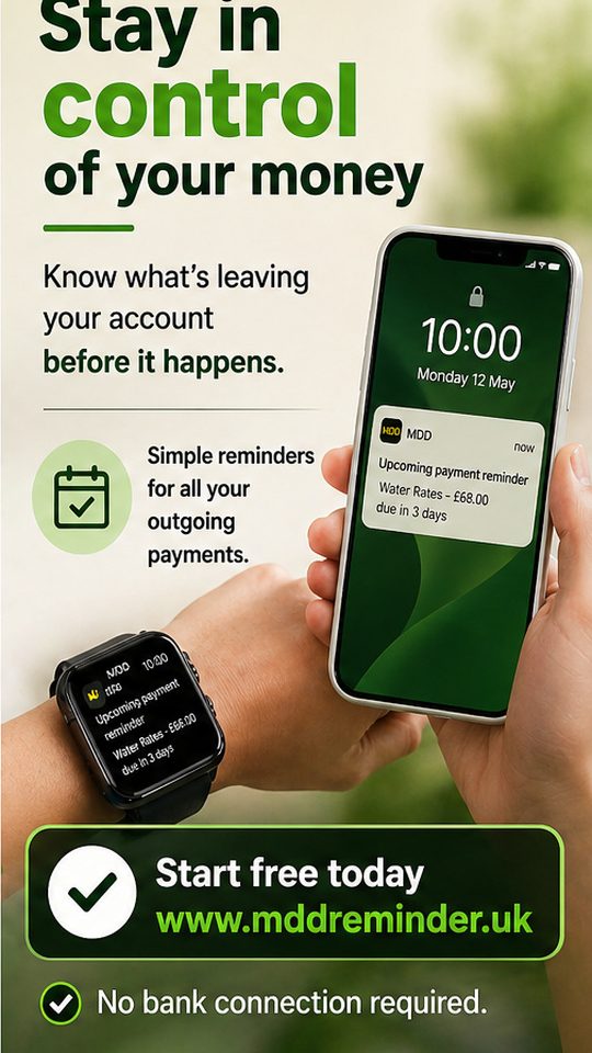 Stay in control of your money