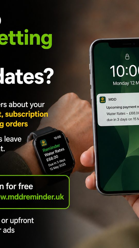 Keep forgetting your bill dates?